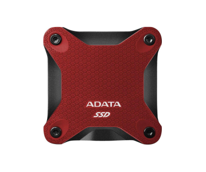 Dysk zewnętrzny Adata SSD SD600Q 480GB USB 3.1 ASD600Q-480GU31-CRD Czerwony